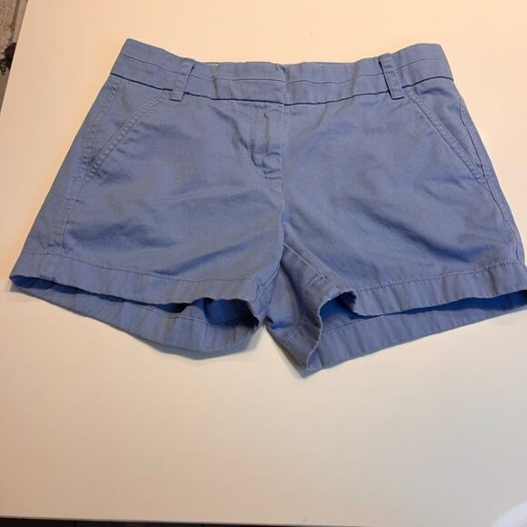 J Crew Women’s Blue Chino Shorts 00 - Picture 4 of 7